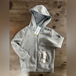NWT Kid’s Hooded Zip Up Sweatshirt - Cat & Jack